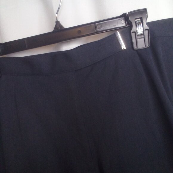 Liz Claiborne Pants 14P 14 Petite Anissa Straight Leg Blue - Picture 7 of 16